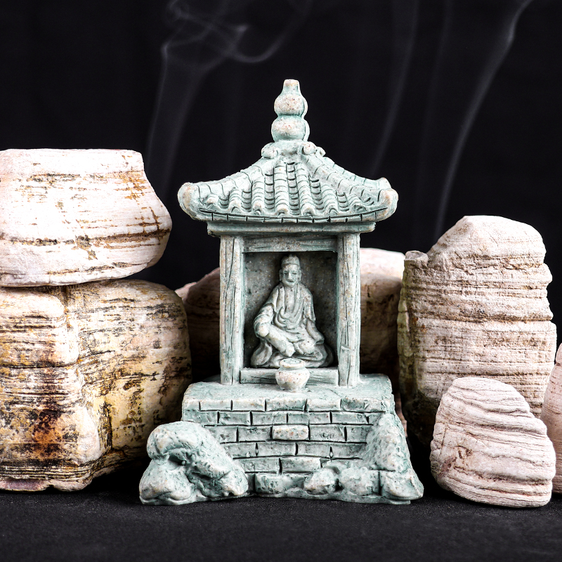 石亭装饰造景摆件中式古风