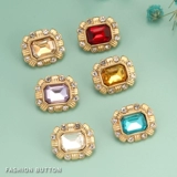 Кнопки рубашки маленькие благовония женская рубашка высокая -одежда для одежды декоративная пряжка для пряжки