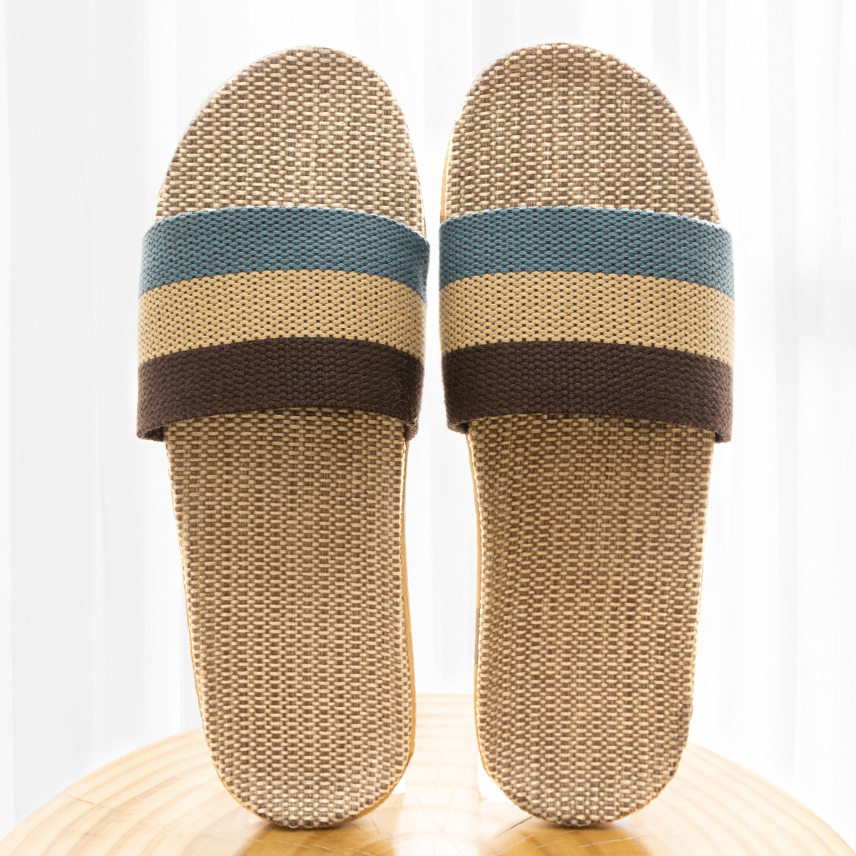亚麻拖鞋男春秋款2025新款室内家居防滑不臭脚四季棉麻布拖鞋男款,居家布艺,居家凉拖/凉鞋,淘宝优惠券,粉丝福利购,淘宝优惠卷