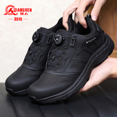 男春夏轻便透气新式 训练鞋 黑色耐磨胶鞋 3515强人作训鞋 执勤跑步鞋