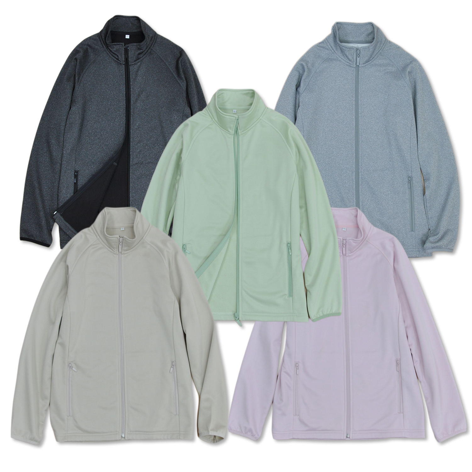 瑕疵品拉链连帽户外休闲保暖外套