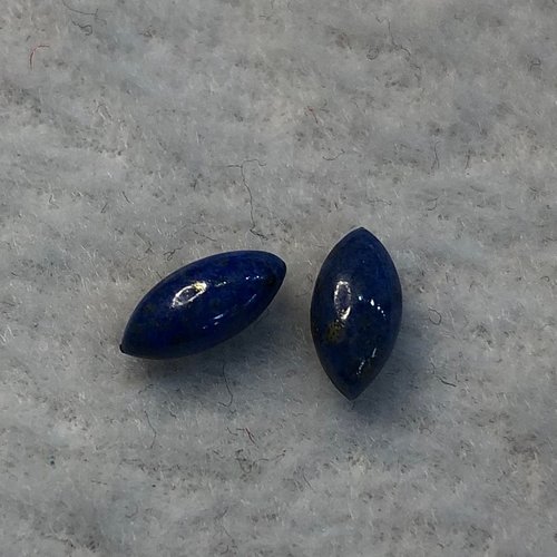 天然青金石马眼椭圆形圆形三角形舌头形长方形戒面裸石