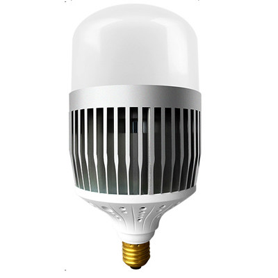 大功率足瓦LED灯泡防水E27螺口工厂仓库100w200w超亮节能三防球泡
