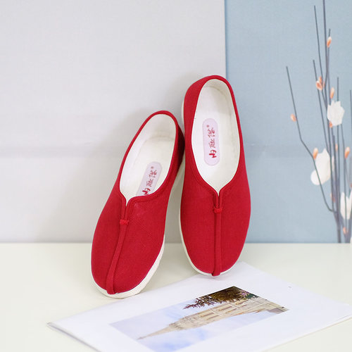 内联升老字号北京手工千层底夹鞋