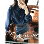 韩系高智莱赛尔天然纤维极简老钱风气质衬衫 Even一雯 智性漫游