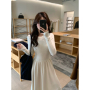 百搭显瘦简约圆领长袖 韩系高智感修身 连衣裙 拉夫美学 Even一雯