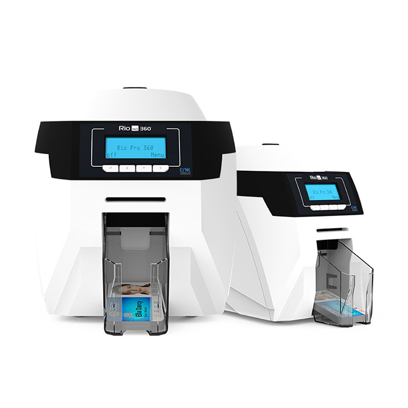 Magicard rio pro360证卡打印机PVC人像考勤门禁工作证IC卡打印机