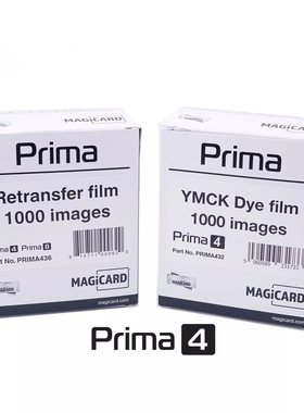 Magicard PRIMA4证卡打印机色带 美吉卡PRIMA8证卡机彩色带转印膜