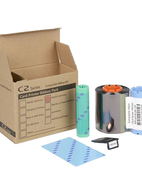 印维兼容FAGOO法高P280E证卡打印机彩色带C6色带CS220E制卡机碳带