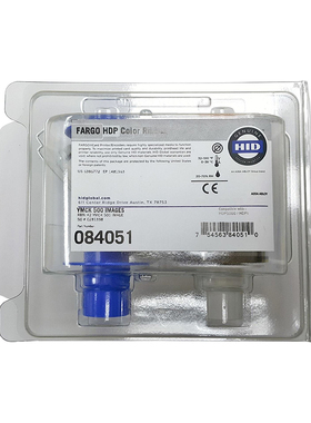 原装HID FARGO HDP5000证卡打印机彩色带084051转印膜084053套装