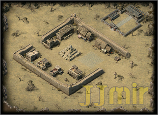 传奇土城地图 沙漠土城 盟重土城 高清独立地砖地图 - XT027