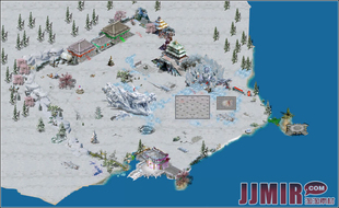 传奇地砖地图素材 玛法冰雪土城 高清动态地砖补丁带原图 CZ076