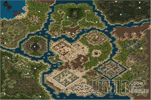 传奇大型城镇地图素材 新玛法/新大陆 整合沙城版 独立地砖 UZ066