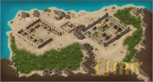 传奇土城地图 荒漠土城 盟重土城 双安全区 高清独立地砖 - XT026