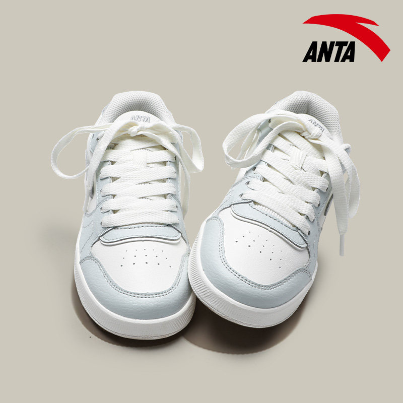 安踏女鞋休闲板鞋秋冬2025新款皮面轻便小白鞋复古百搭增高运动鞋,运动鞋new,板鞋,淘宝优惠券,粉丝福利购,淘宝优惠卷