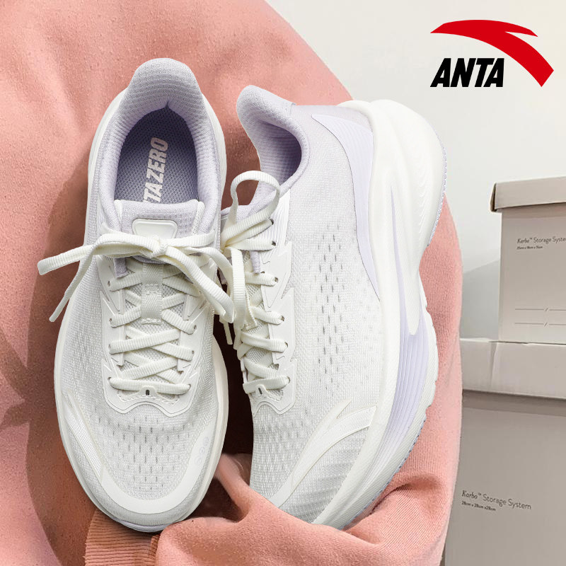 安踏女鞋毒刺7代专业减震跑步鞋女软底新款厚底轻便运动鞋慢跑鞋