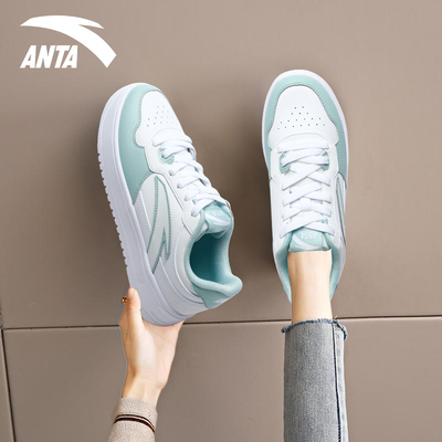 安踏官方旗舰店轻松板鞋女鞋