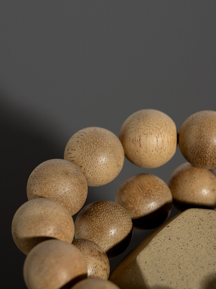 누락된 가격을 선택하세요 초기 천연 서말레이시아 옛 소재 침향 비즈 팔찌 남성용 및 여성용 16MM 싱글 서클 프루티 허니 플로랄 향수