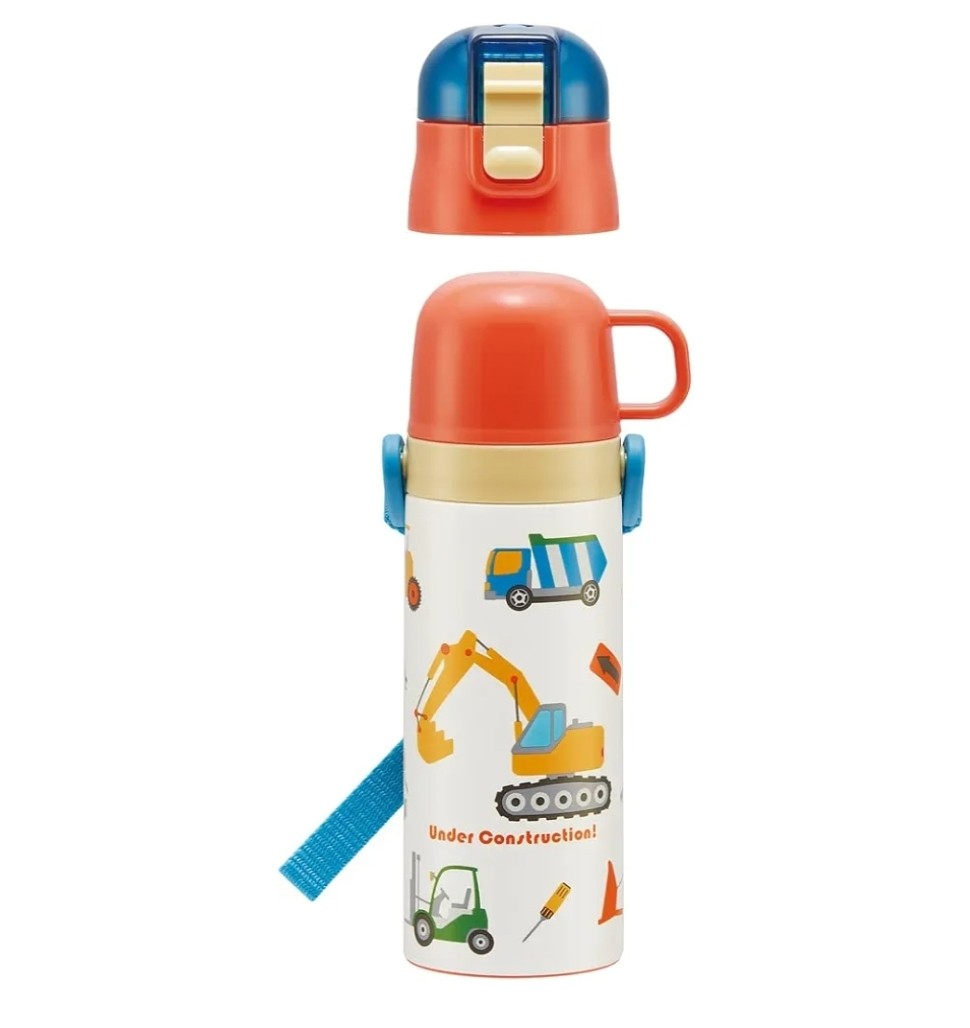 SKATER日本本土版儿童保温杯不锈钢店长推荐双盖头促销特价秒杀,餐饮具,保冷/保温杯,淘宝优惠券,粉丝福利购,淘宝优惠卷