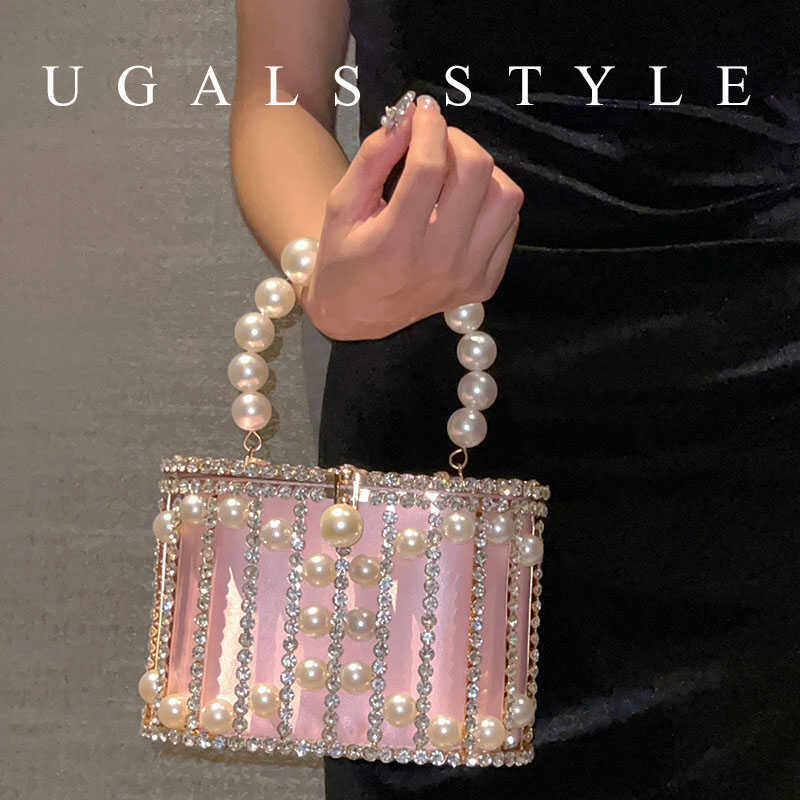 UGALS闪亮金属鸟笼镂空菜篮子珍珠宴会水钻石旗袍水桶手拿斜挎包,箱包皮具/热销女包/男包,水桶包,淘宝优惠券,粉丝福利购,淘宝优惠卷