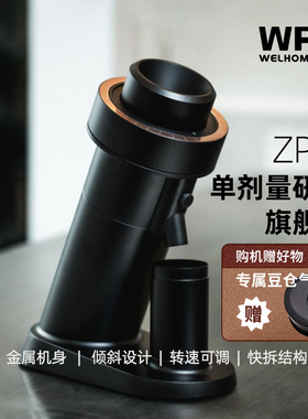 Welhome/惠家 磨豆机ZP-1电动单剂量磨豆机意式手冲家用磨豆机