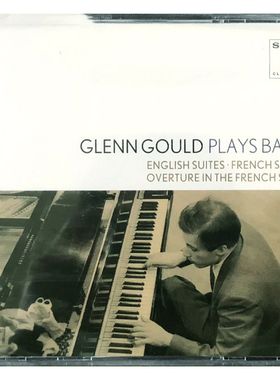 原装进口 BACH巴赫 英国组曲 / 法国组曲 4CD 古尔德 88725411892