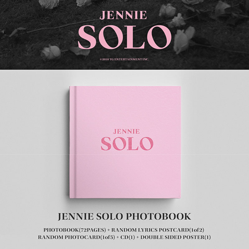 现货正版 BLACKPINK JENNIE迷你1金智妮 SOLO专辑实体CD+小卡