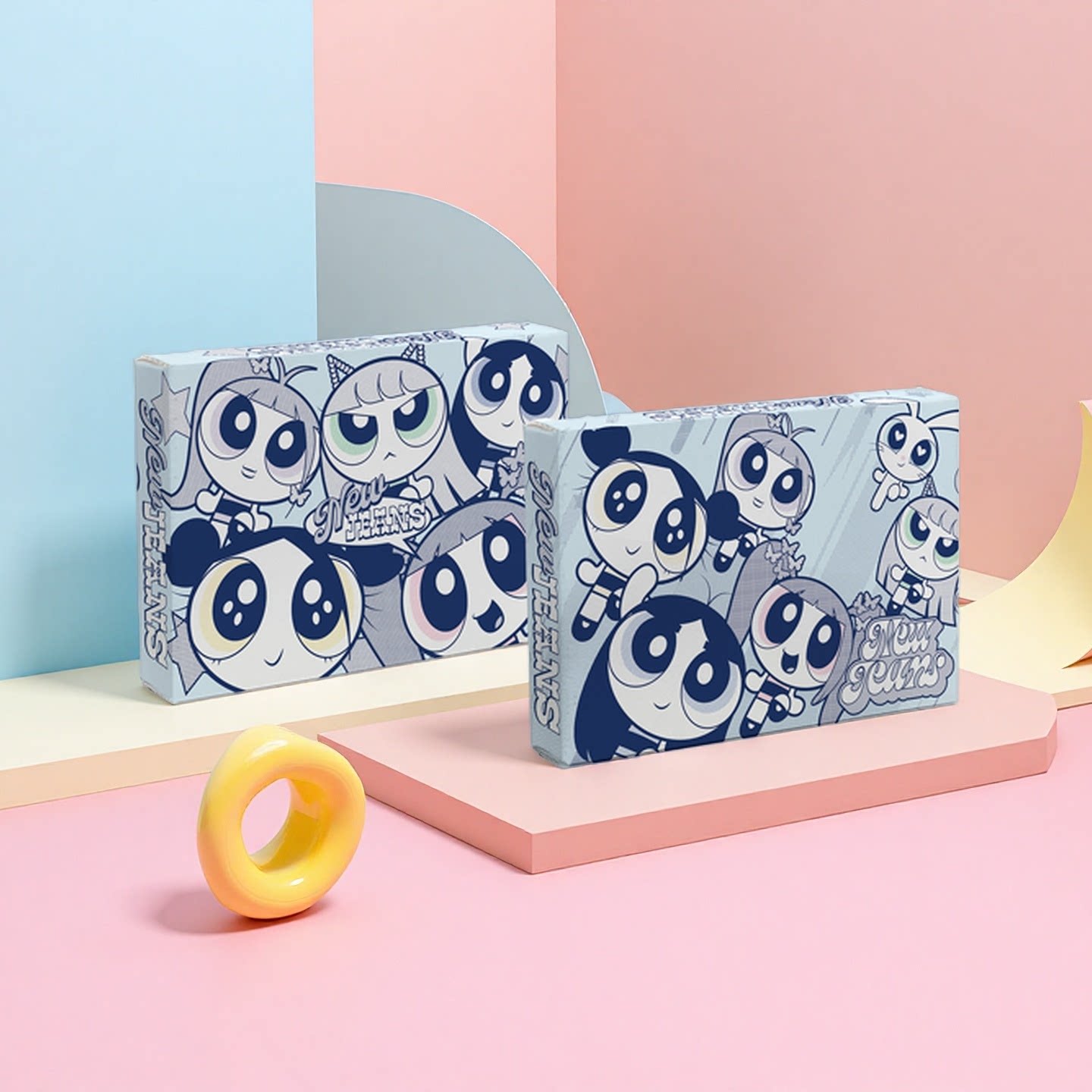 现货NJZ鲸 NewJeans专辑 迷你2辑 Get Up 正版小卡周边飞天小女警图片