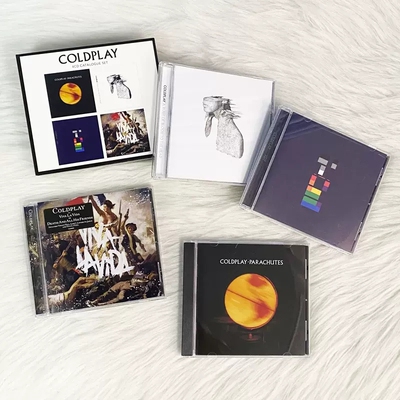现货正版进口 酷玩乐队套装专辑 Coldplay catalogue set 4CD唱片