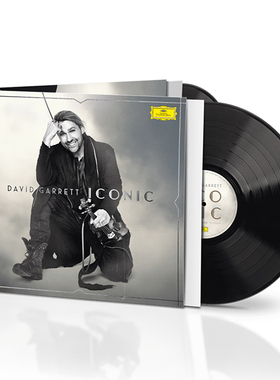 正版 大卫葛瑞特 David Garrett ICONIC 2LP 黑胶唱片