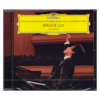 正版进口 刘晓禹 2021肖邦国际钢琴比赛 BRUCE LIU CD 4861555