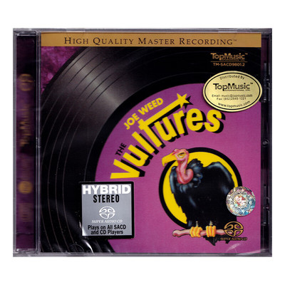 正版 Joe Weed The Vultures 秃鹫 吉他发烧天碟 SACD 进口唱片