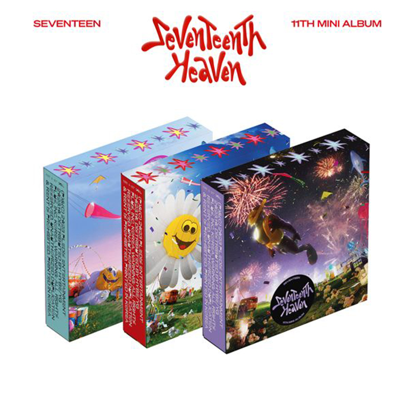 现货 SEVENTEEN专辑 SEVENTEENTH HEAVEN迷你11辑小卡贴纸周边