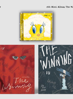 现货正版 IU李知恩新专辑The Winning迷你6辑特别版CD小卡周边