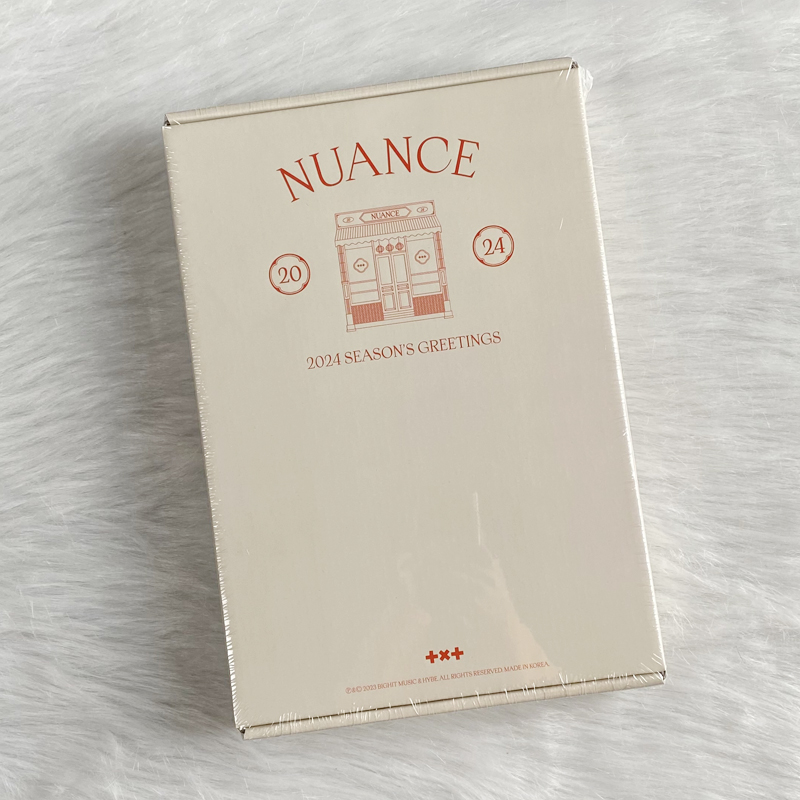 TXT TOMORROW X TOGETHER 2024台历套装 SEASON'S GREETINGS 周边