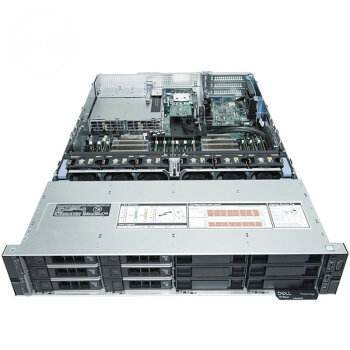 戴尔R740服务器2*4210/2*16G/3*16T/H330/RAID5/2*750W/导轨 包邮