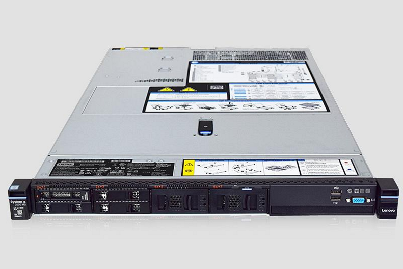 联想 X3550M5服务器 2630V4 16GB 2X4TB RAID1 4XGE 可含税 大盘