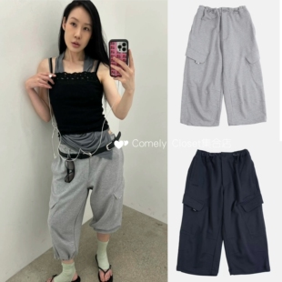cerric 韩国设计师品牌 26夏季新款Capri Cargo Pants工装七分裤