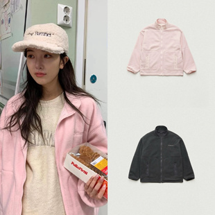 韩国直邮 thebarnnet 24新款 八奶双面穿摇粒绒外套卫裤套装休闲