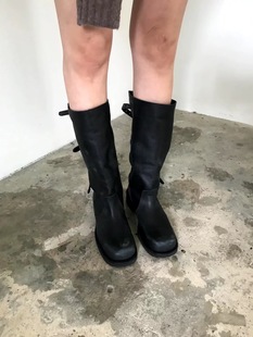 国内现货 weare 2025秋冬新款 搭扣可调节大腿围长筒骑士靴女