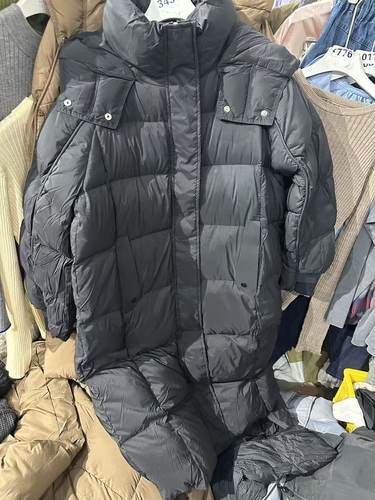 真好90绒大面包泡芙被子服新款羽绒服女过膝加厚白鸭绒外套冬季