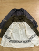 上衣高级感轻奢减龄洋气小衫 2026新款 女夏薄款 短袖 波西米亚风衬衫