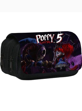 波比的游戏时间5双层笔袋Poppy Playtime Chapter 5大容量文具袋
