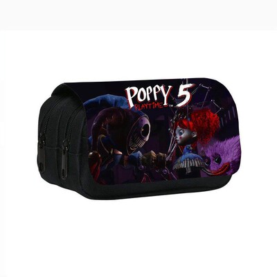 波比的游戏时间5双层笔袋Poppy Playtime Chapter 5大容量文具袋