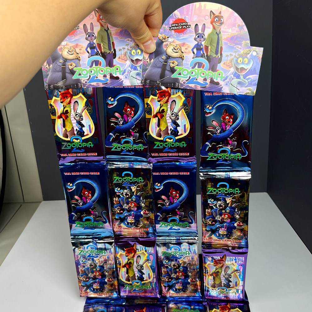 Zootopia疯狂动物城2尼克朱迪卡包儿童桌游卡牌猜拳游戏战力卡片,模玩/动漫/周边/娃圈三坑/桌游,收藏卡牌/卡片,淘宝优惠券,粉丝福利购,淘宝优惠卷