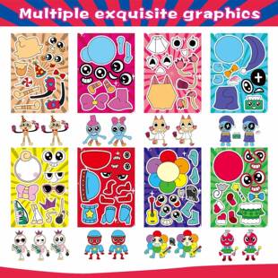 跨境新品Dandy's World丹迪的世界游戏贴纸儿童diy装饰玩具贴纸