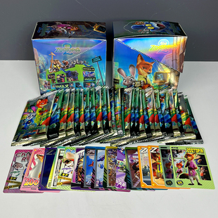 一大盒30包Zootopia2收藏卡牌疯狂动物城第二季卡包盲袋儿童抽卡