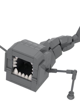 深海迷航Subnautica积木手办吞海者死神利维坦拼装模型益智玩具