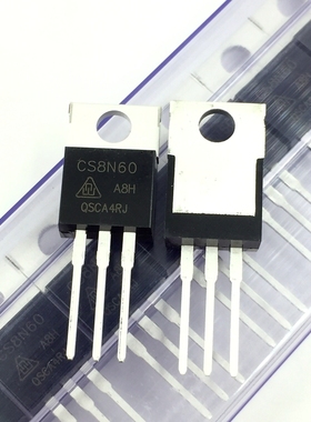 CS8N60 场效应管 CS8N60A8H 直插MOS三极管 TO220 N沟道 600V 8A