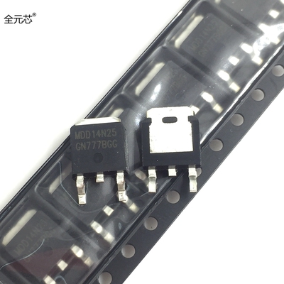 MDD14N25 液晶常用MOS场效应管 ME14N25-G通用 14A250V 贴片TO252